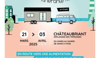 Affiche Maison de l’Alimentation Châteaubriant bien manger mutualia grand ouest