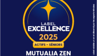 Label Excellence 2025 pour l'offre Zen'protect 