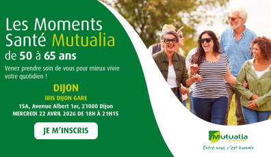 Visuel Moments Santé Mutualia à Dijon