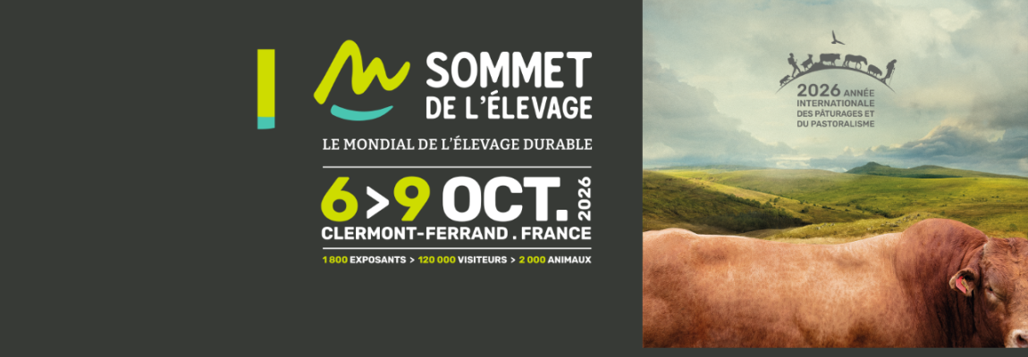 Affiche Sommet de l'élevage 2026