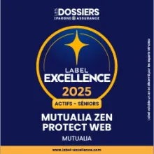 Label Excellence 2025 pour l'offre Zen'protect 