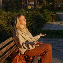 femme soleil vitamine D alimentation