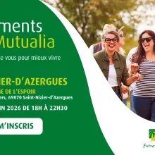 Visuel Moments Santé Mutualia à St Nizier d'Azergues