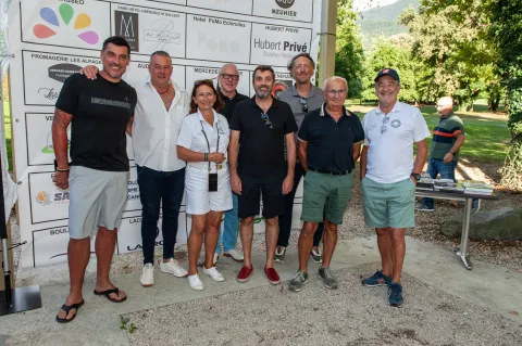 Photo golf caritatif Trophée Renée Saby Mutualia 2025