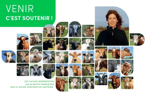 Affiche du Salon international de l'agriculture 2026