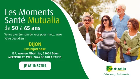 Visuel Moments Santé Mutualia à Dijon