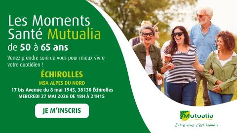 Visuel Moments Santé Mutualia à Echirolles