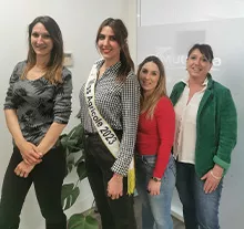 Visite de Miss France Agricole à Nîmes
