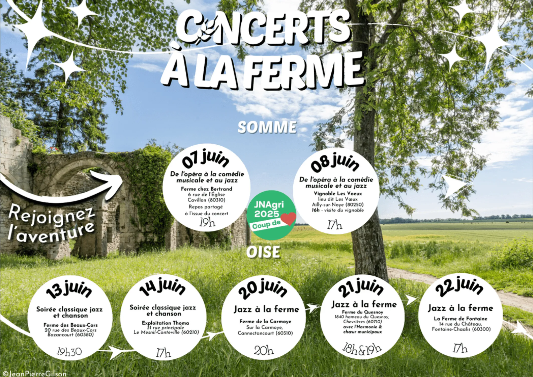 Concerts à la ferme