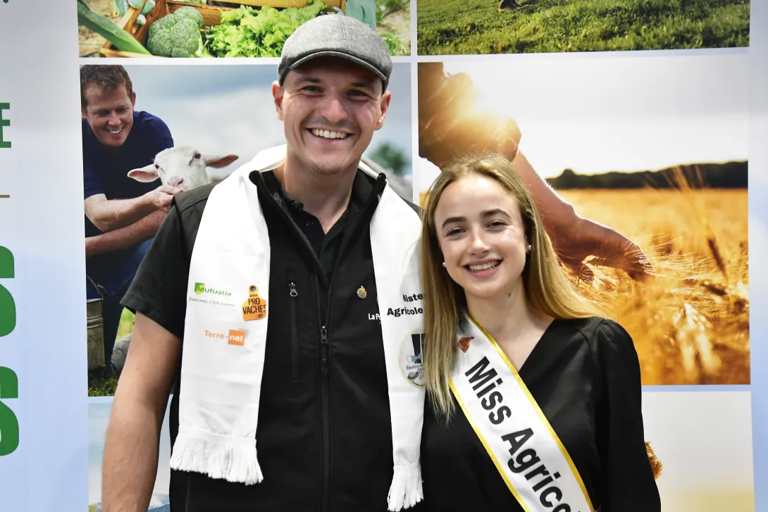 Salon de l'agriculture : Miss et Mister France agricole 2024